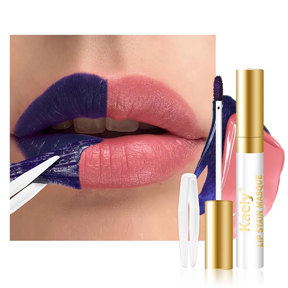 Toffee Rose Lip Stain Peel Off Masque - Long Lasting Waterproof Lip Tint | Matte Finish, Vegan, 02