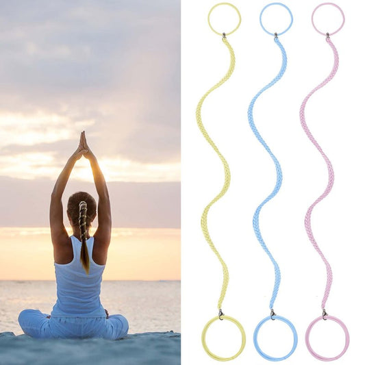 3 Packs 16" Hair Ties for Thin Hair, Elastic Spiral Ponytail Holders Workout Hair Bands for Women Girls Swimming Pony Tail Wrap Hair Ties for Sports Beach Running Pool Skiing Motorcycle Riding