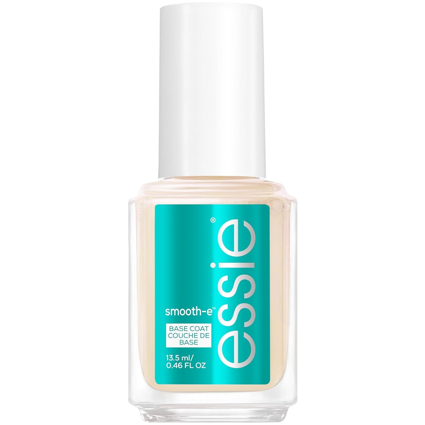 Essie Nail Care - 8-Free Vegan Base Coat for Smooth, Sleek Finish | 0.46 Fl Oz