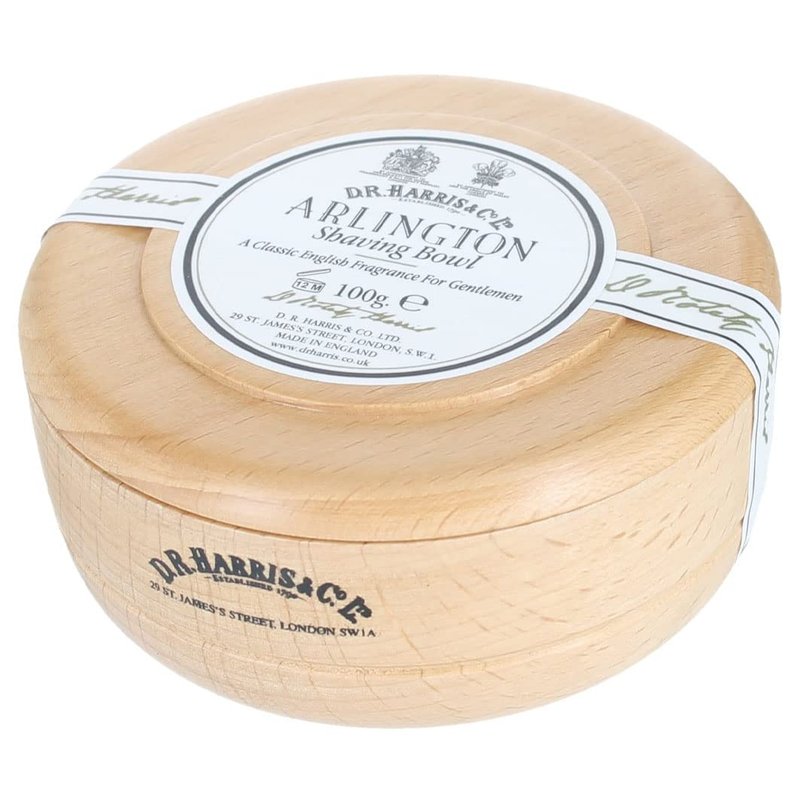 D.R. Harris & Co. Ltd., Arlington Shave Soap - Beech Bowl, 100 Gram