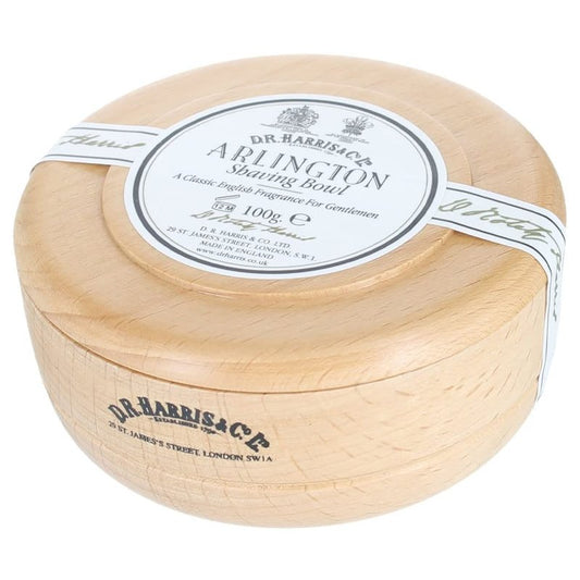 D.R. Harris & Co. Ltd., Arlington Shave Soap - Beech Bowl, 100 Gram