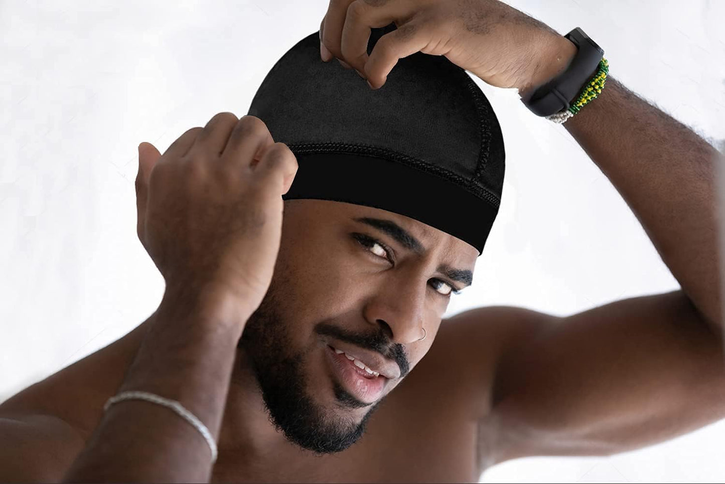 Wave Caps for Men - Premium Compression Durag for 360, 540, 720 Waves | Adjustable Fit