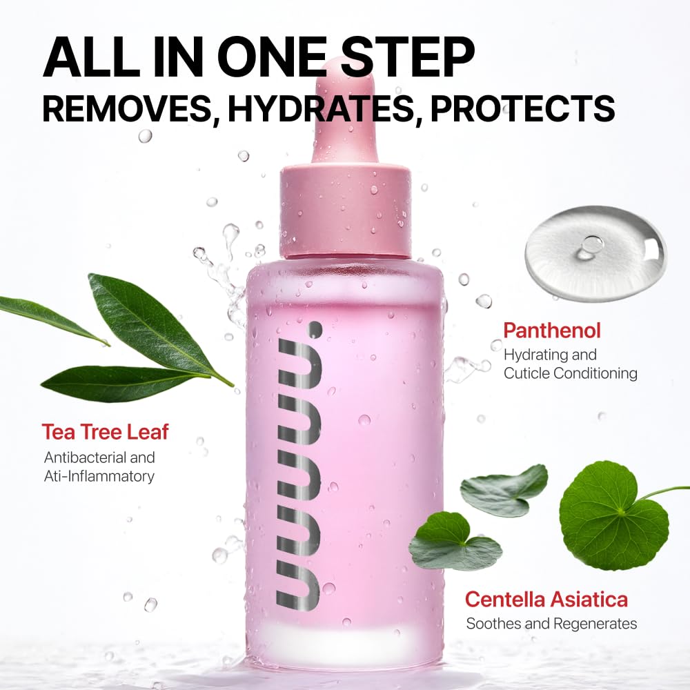 Gel Nail Strip Remover - Magical Serum for Semi-Cured Gel Strips | Non-Toxic, Odorless & Nourishing Formula
