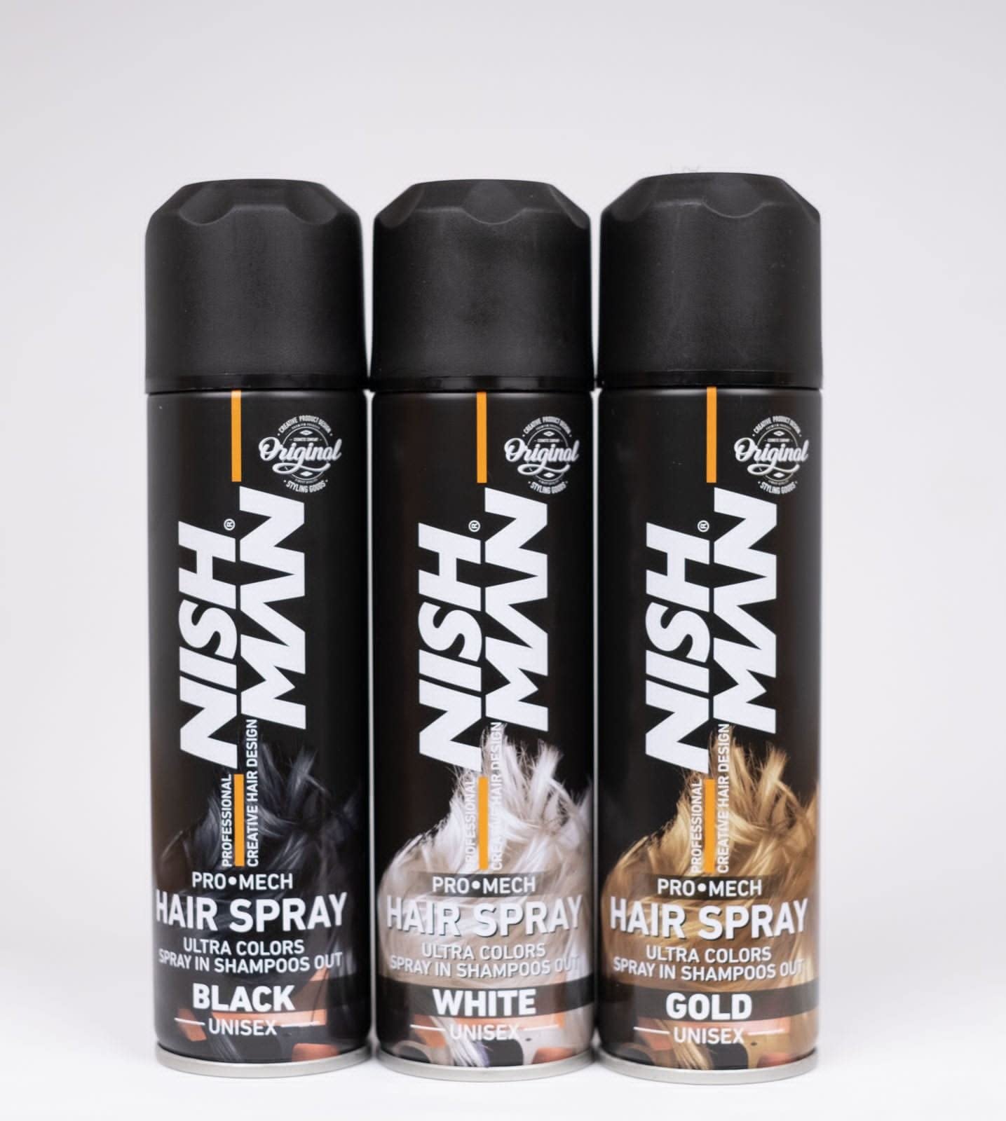Nishman Hair Coloring Mech Spray Yellow Yellow