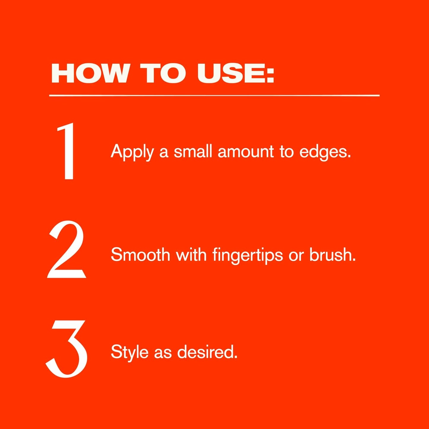 Cantu Extra Hold Edge Stay Gel - Long-Lasting Hold for Smooth Edges | 2.25 Oz