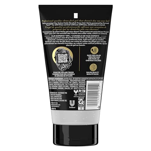 TRESemmé Extra Hold Hair Gel | Frizz Control & Alcohol-Free | 5 oz (Pack of 2)