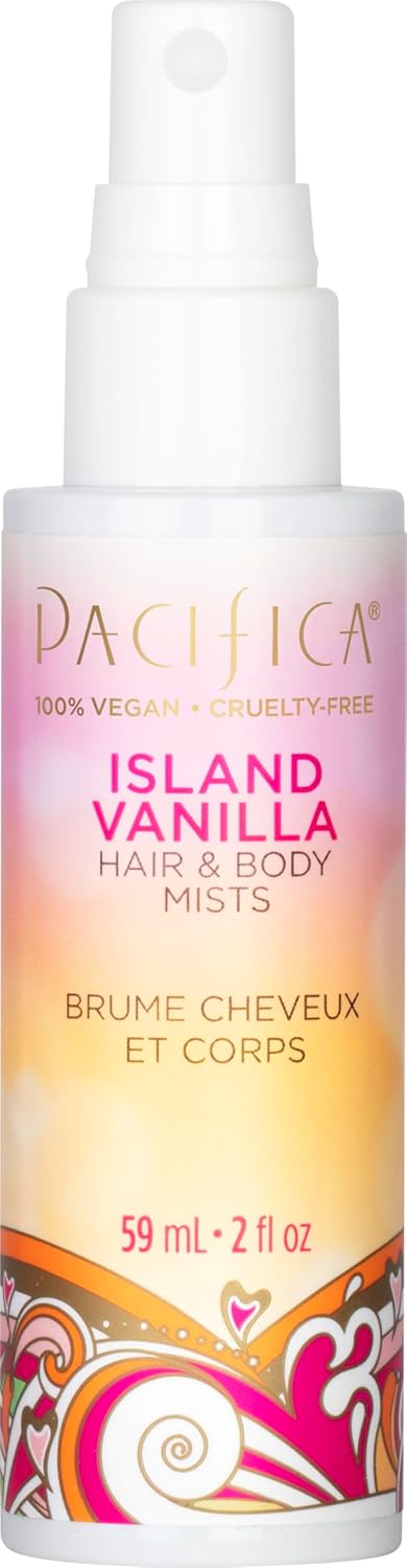 Pacifica Hair Perfume & Body Fragrance Mist - Blue Moon Lavender & Currant | Alcohol-Free, Vegan, 6.5 oz