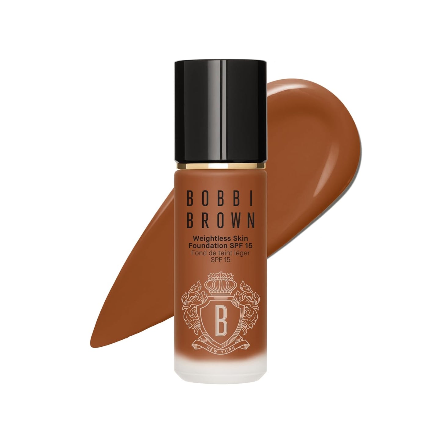Bobbi Brown Weightless Skin Foundation SPF 15 - Oil-Control & 24-Hour Hydration | Natural Matte Finish, 1 Fl Oz