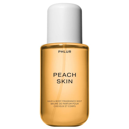 PHLUR Peach Skin Body Mist - Women's Hair & Body Perfume with Peach Bellini, Bergamot, Vanilla Orchid | 8 Fl Oz