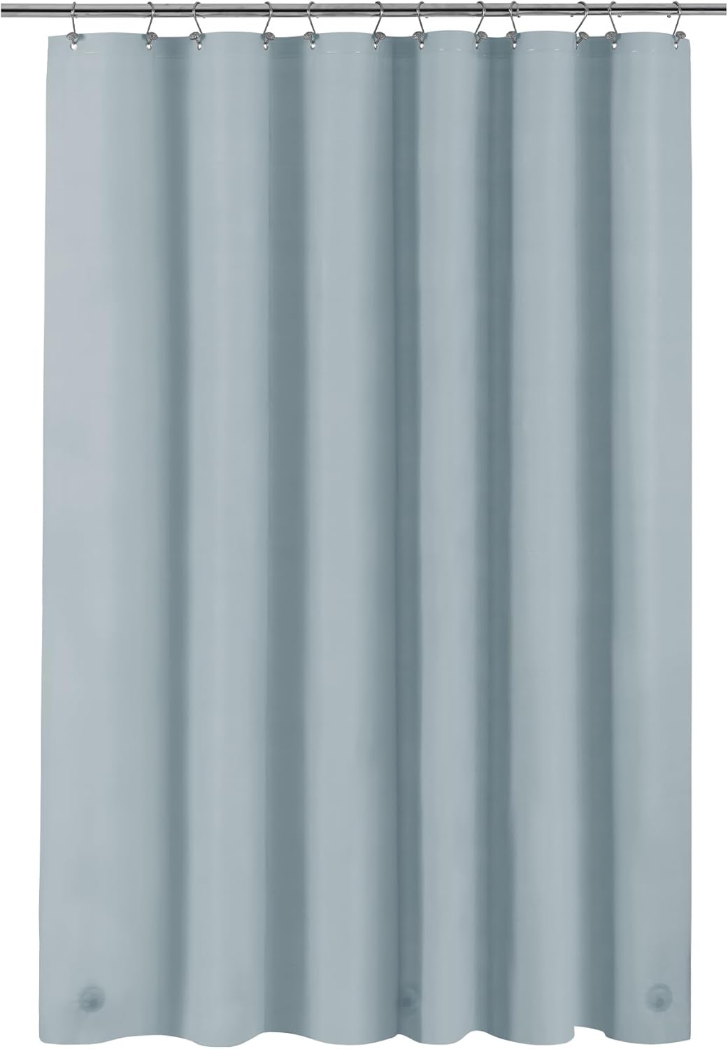 Clear Plastic Shower Liner - Premium Waterproof PEVA Curtain with Rustproof Grommets & 3 Magnets | Standard Size