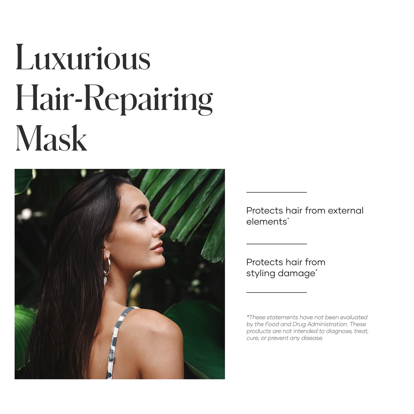 Modere - Repairing Hair Mask - Deep Conditioning Formula with Oils, Butters & Extracts for Shine, Hydration, Damage Protection - 125 mL