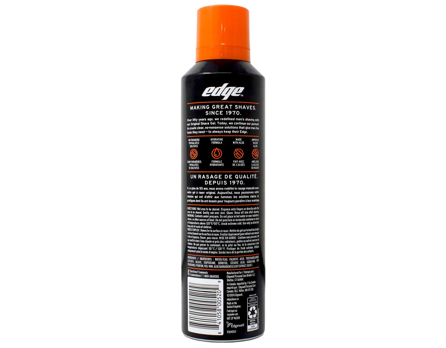 Edge Shave Gel Sensitive Skin 7 Oz (Pack of 3)