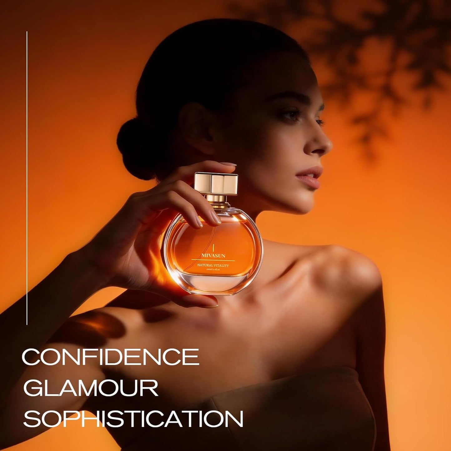 MivaSun Luxury Eau de Parfum - Long-Lasting Floral Fruity Fragrance for Women | 100ml/3.4 fl.oz, Elegant Date Night Scent
