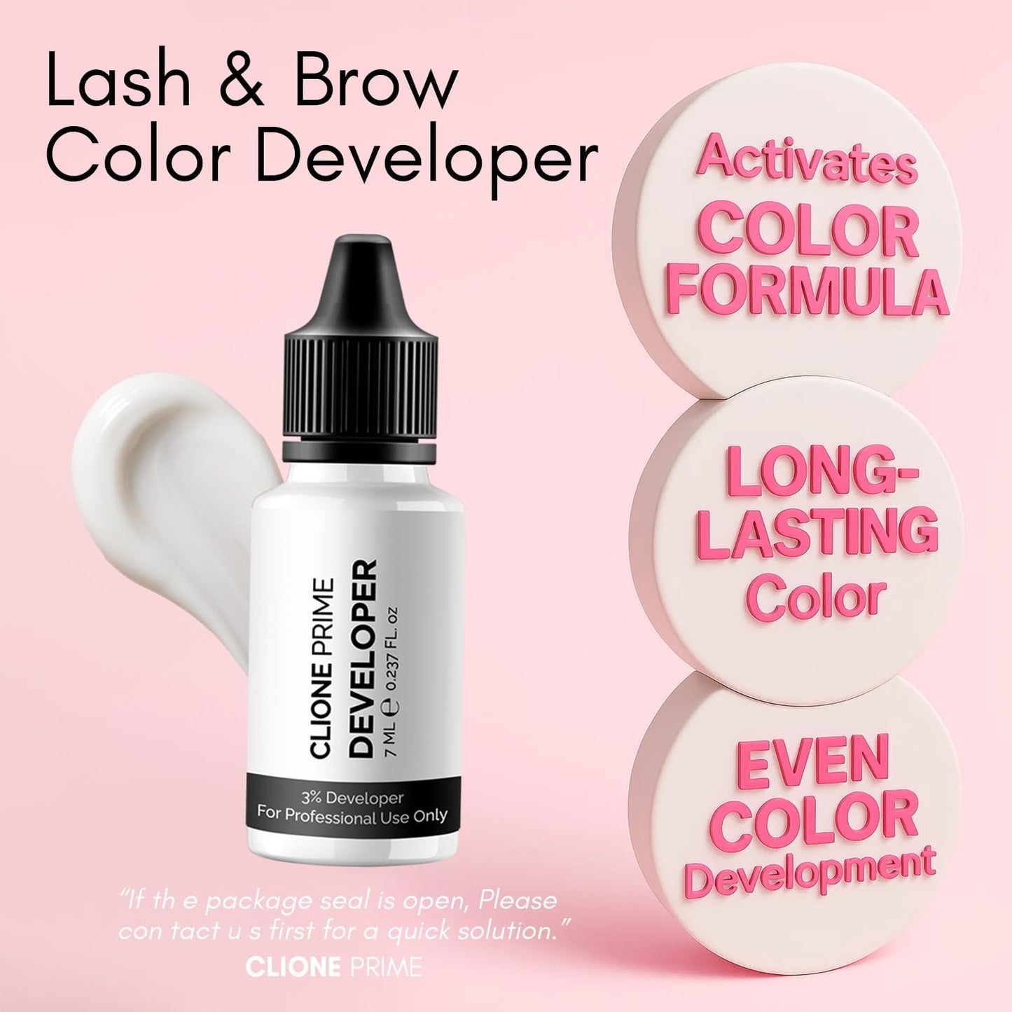 Korean Eyebrow Color Kit - Long-Lasting Eyebrow & Lash Tint | Black Color