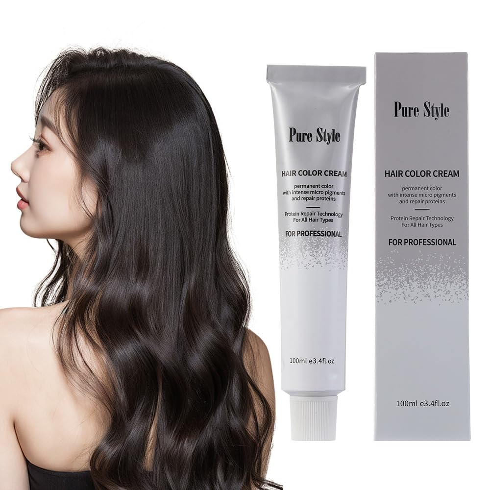 Hair Color Diluter Cream - Ammonia-Low Permanent Dye for At-Home Salon Quality | 3.4 fl oz (100ml) Nourishing Formula