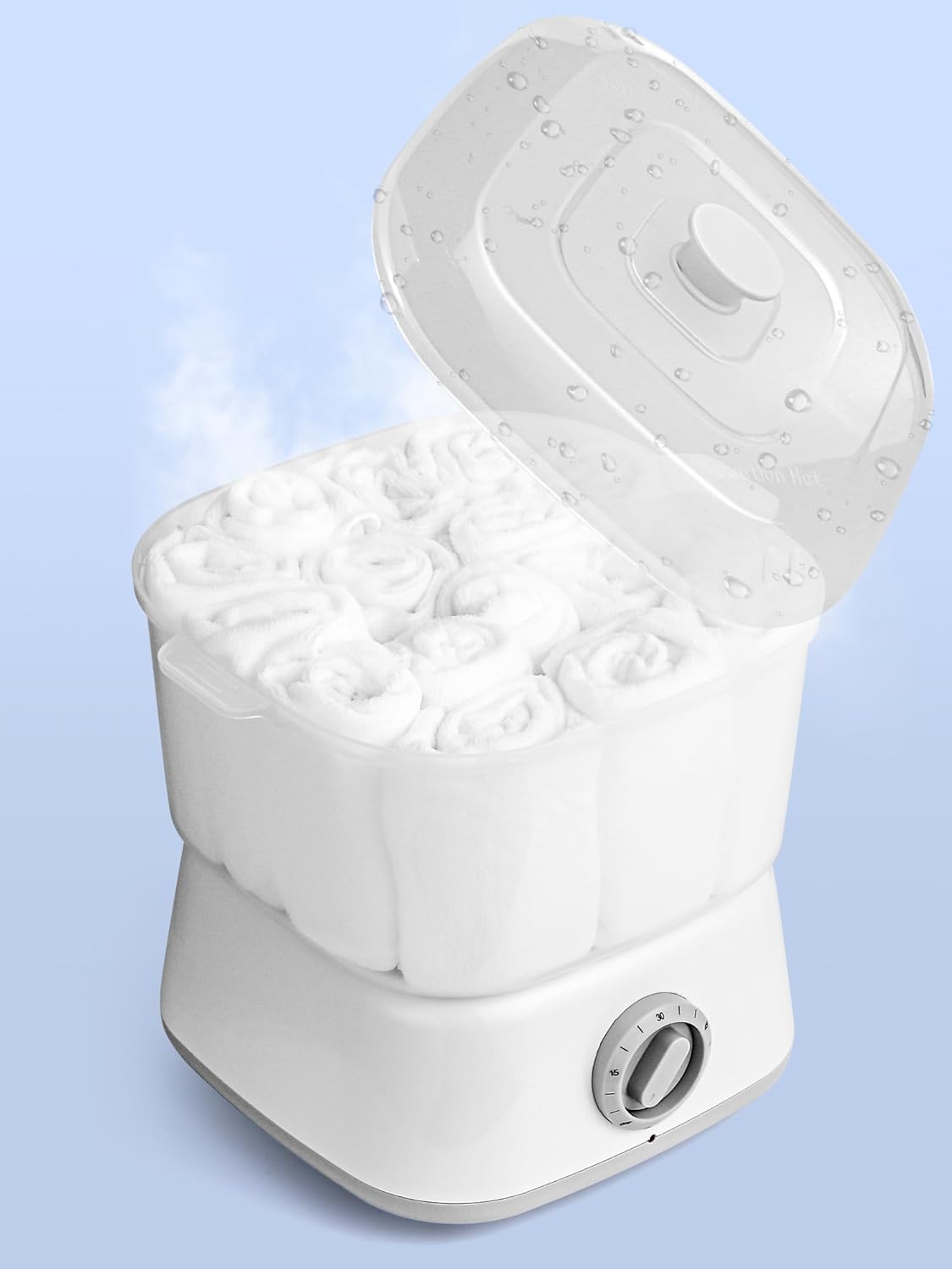 Hot Towel Warmer for Estheticians - 3L Capacity for 12 Mini Hand & Face Towels | Ideal for Spa & Home Use