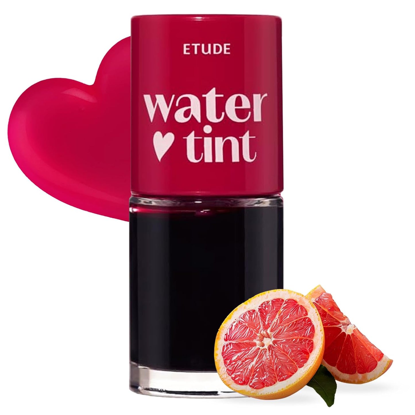 Etude Dear Darling Water Tint - Red Grapefruit Lip & Cheek Stain | Long-Lasting K-Beauty Makeup, 9g
