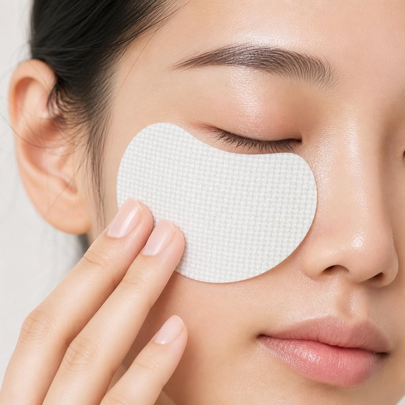 Exfoliating Cotton Rounds - Double-Sided Korean Toner Pads | Lint-Free Makeup Remover for Skin Care