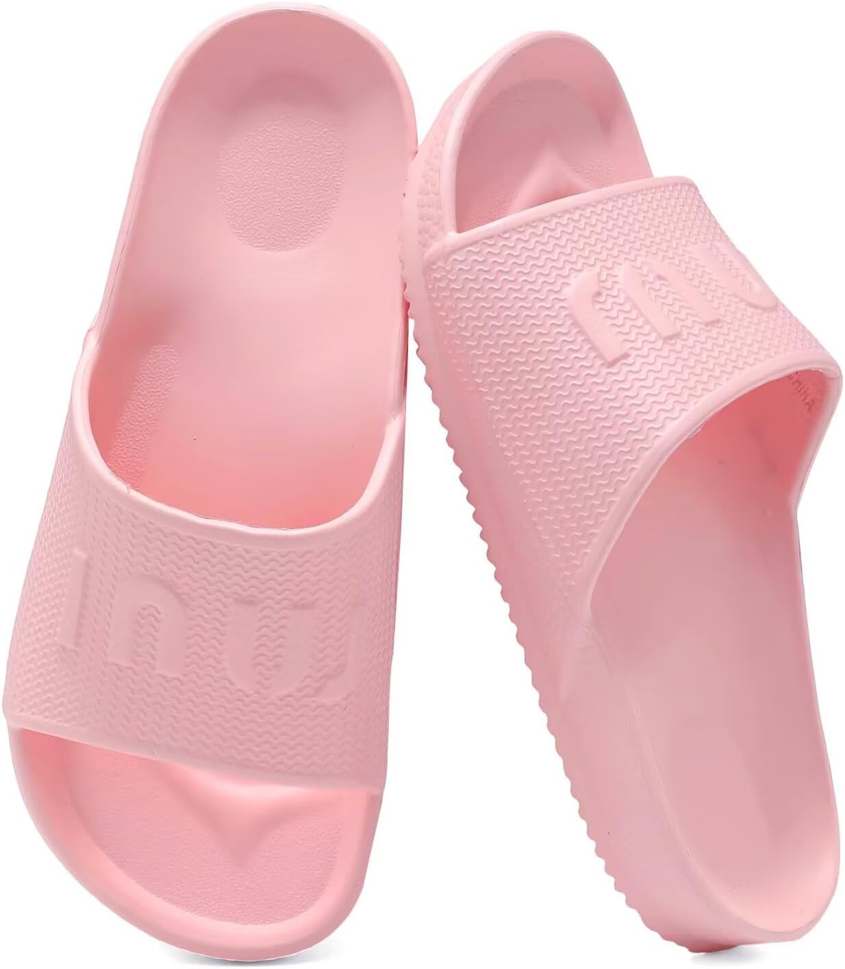 Arch Support Slides - Comfortable Beach & Pool Slippers | Lightweight Quick-Dry Shower Sandals