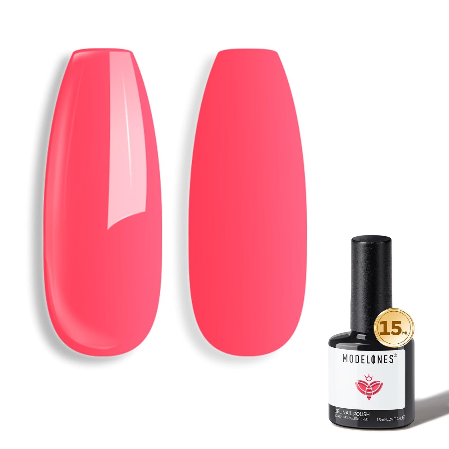 Modelones Clear Blooming Gel Nail Polish - 15ML | Floral Print Marble Watercolor Effects for DIY Nail Art