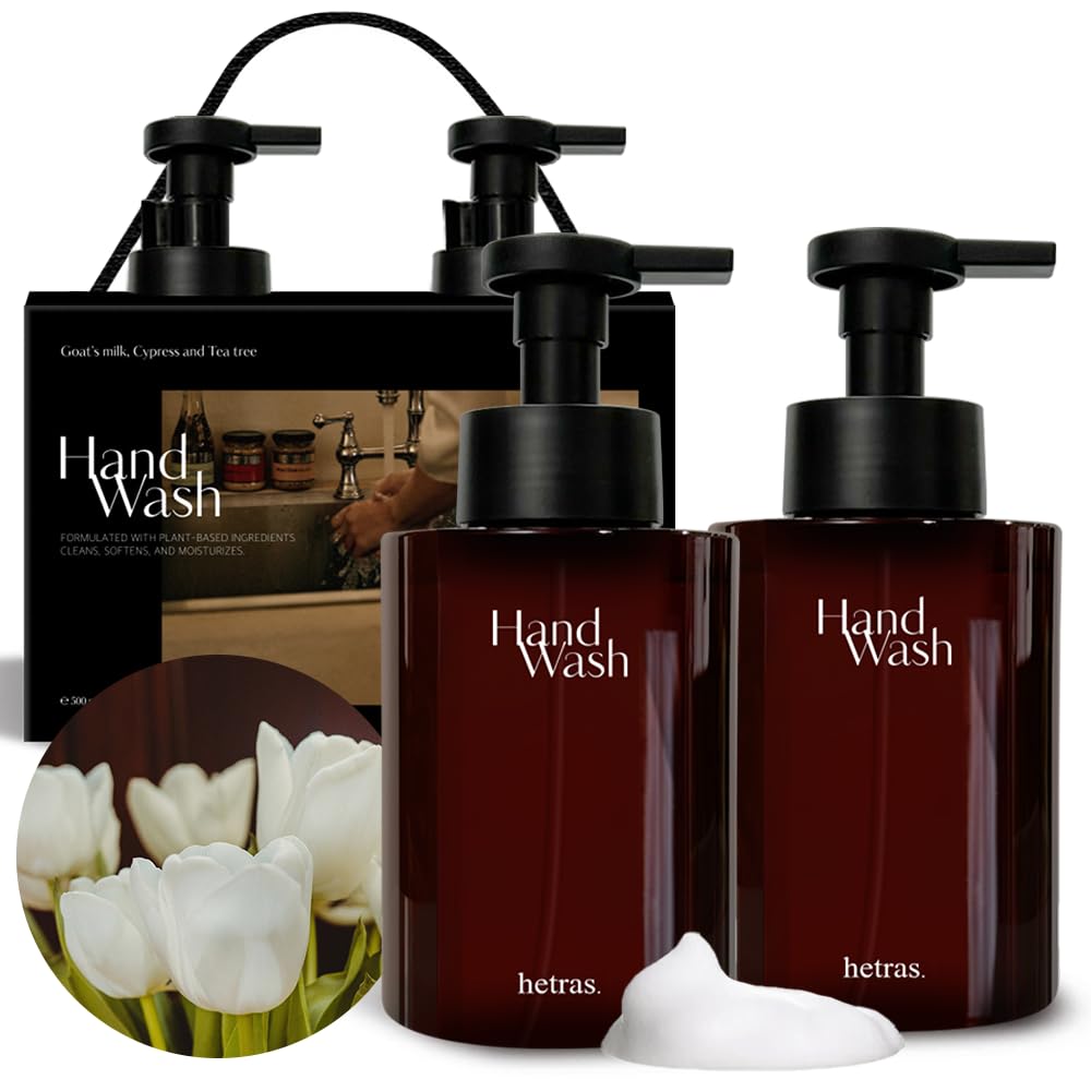 Perfume Bubble Hand Wash - Juicy Floral Scent, Deep Cleansing & Moisturizing | 2 Pack, 17.4 fl oz Each