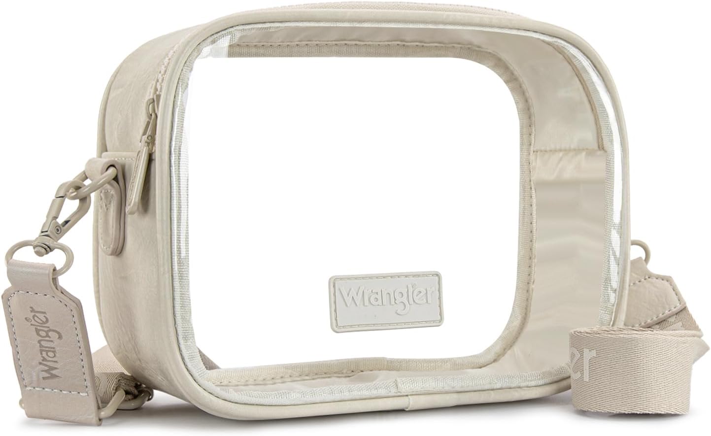 Clear Stadium Bag - Montana West X Wrangler Crossbody Purse for Concerts & Sports Events | Durable & Stylish Design