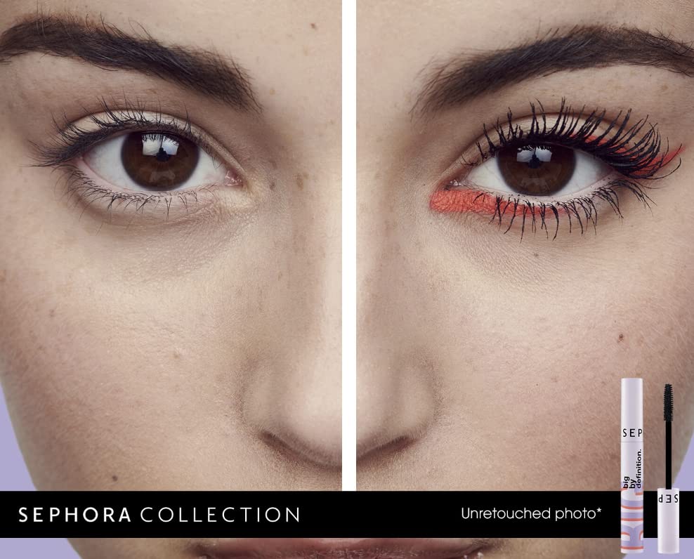 Sephora Collection Big By Definition Mascara - Volumizing & Long-Wearing Formula for Fuller Lashes | 2-Pack