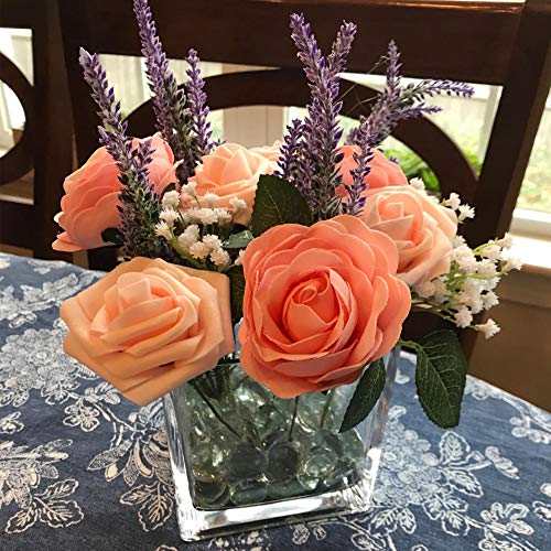 Clear Glass Cube Vase & Candle Holder - 4" x 4" Elegant Floral Accent