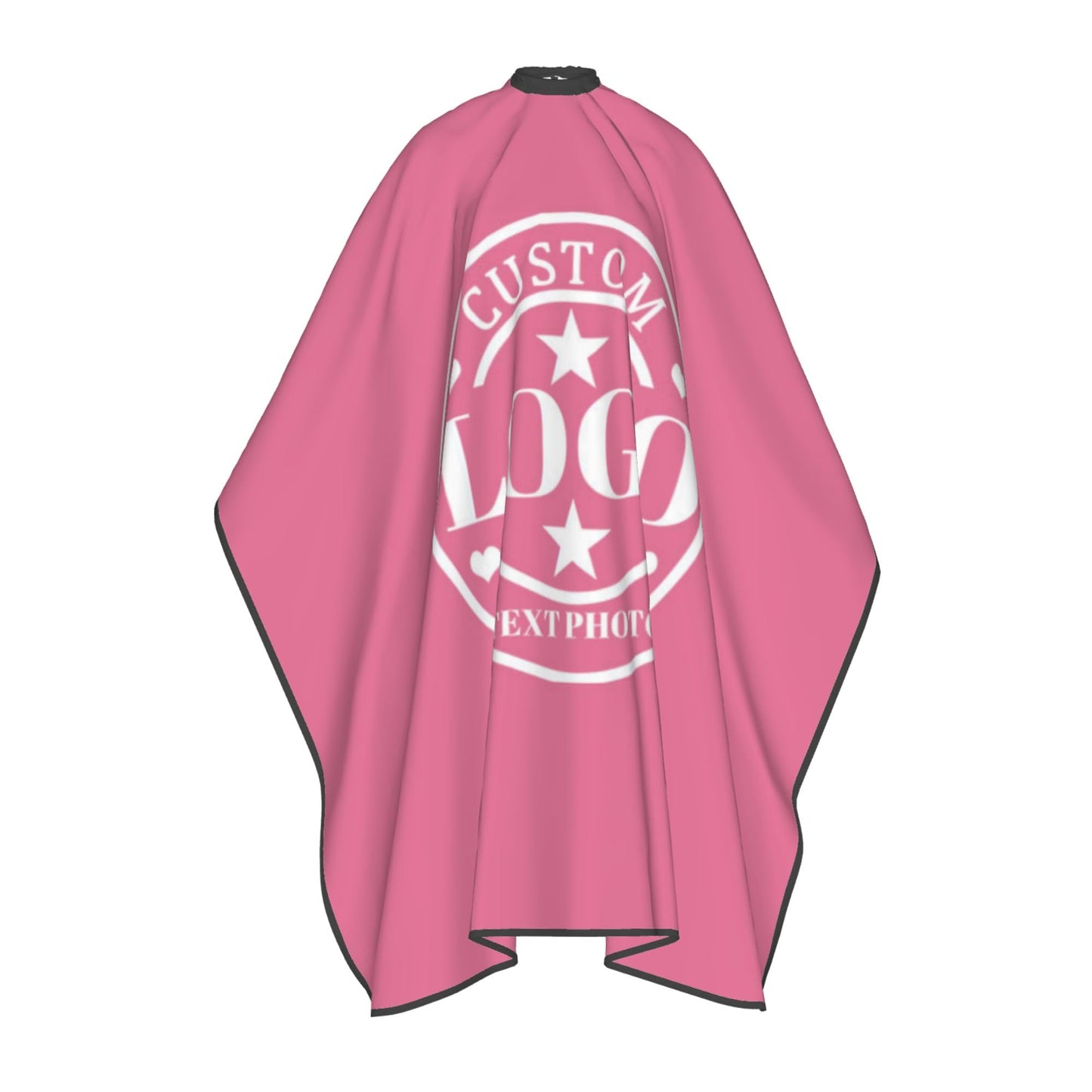 Custom Barber Cape Customized Haircut Capes Logo Text Photo Salon Hairdressing Apron for Home and Barbershop Azalea