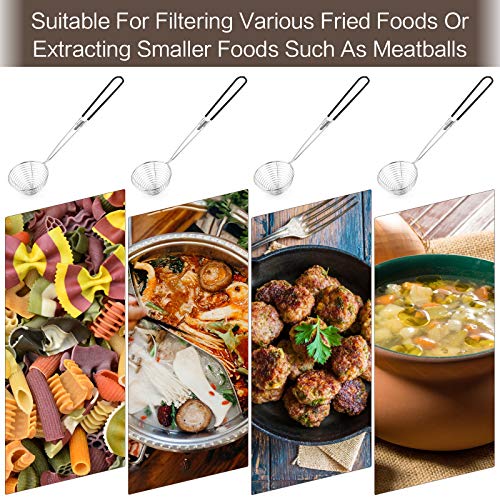 9-Piece Stainless Steel Spider Strainer Spoon Set for Hot Pot