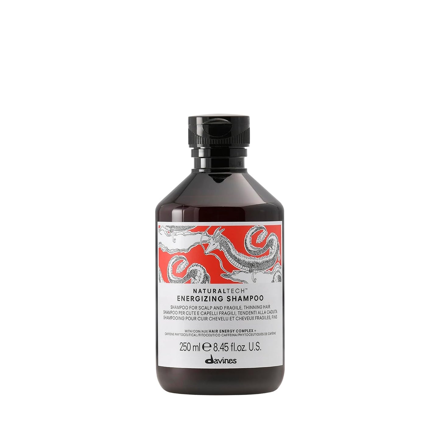 Davines Energizing Shampoo - Gentle Cleansing for Fragile & Thinning Hair | Revitalizes Scalp