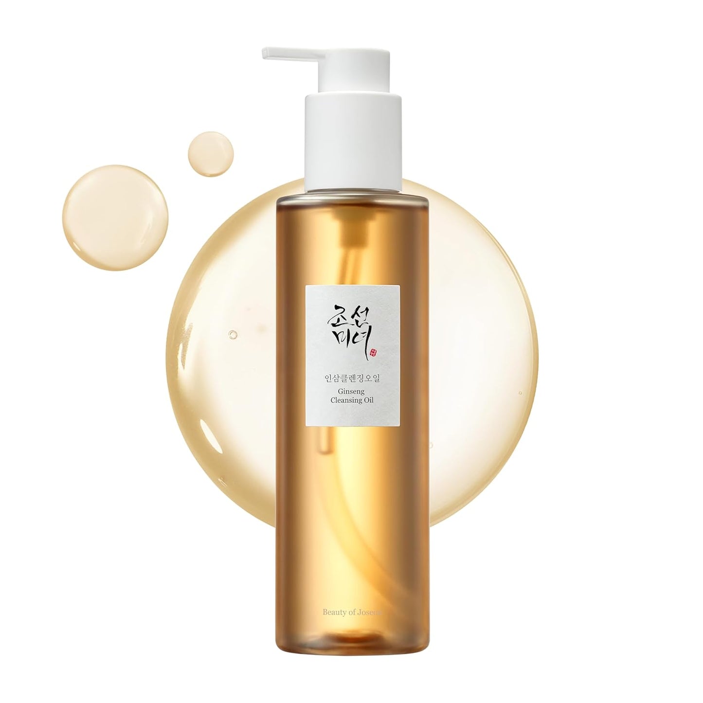 Ginseng Cleansing Oil - Waterproof Makeup Remover for Sensitive, Acne-Prone Skin | 210ml / 7.1 fl. oz - Korean Skincare