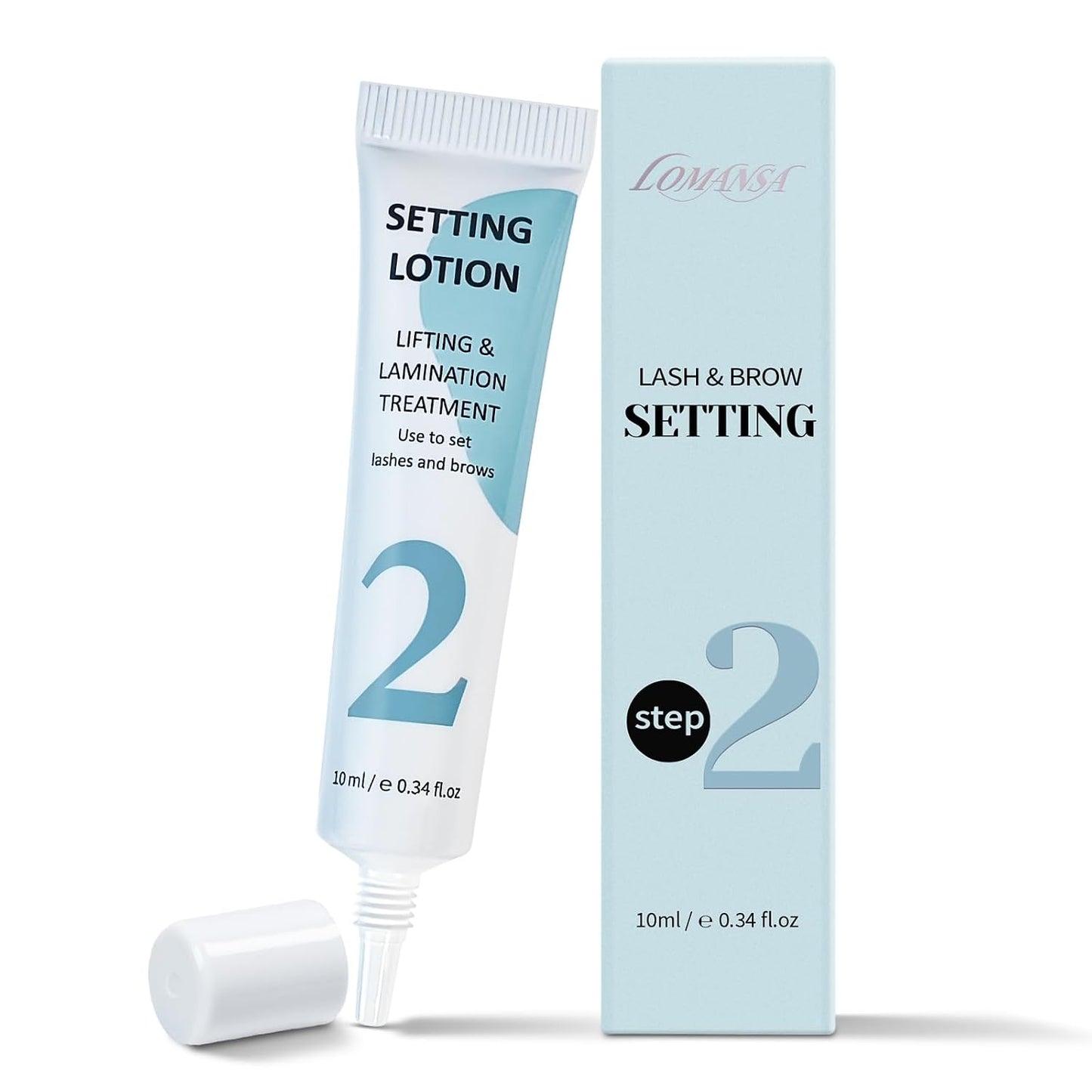 Lash Lifting Solution - DIY Lash Lift Lotion for Home Use | Precision Slim-Tip Tube for Controlled Application