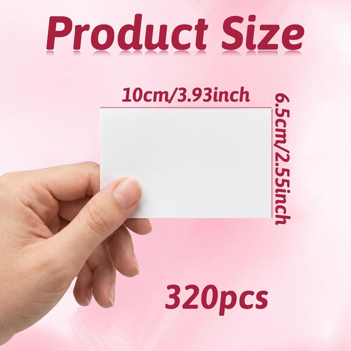 320 Pcs End Papers for Hair Perm | Thin, Breathable Salon-Grade Curling Tissue - High Temperature Resistance