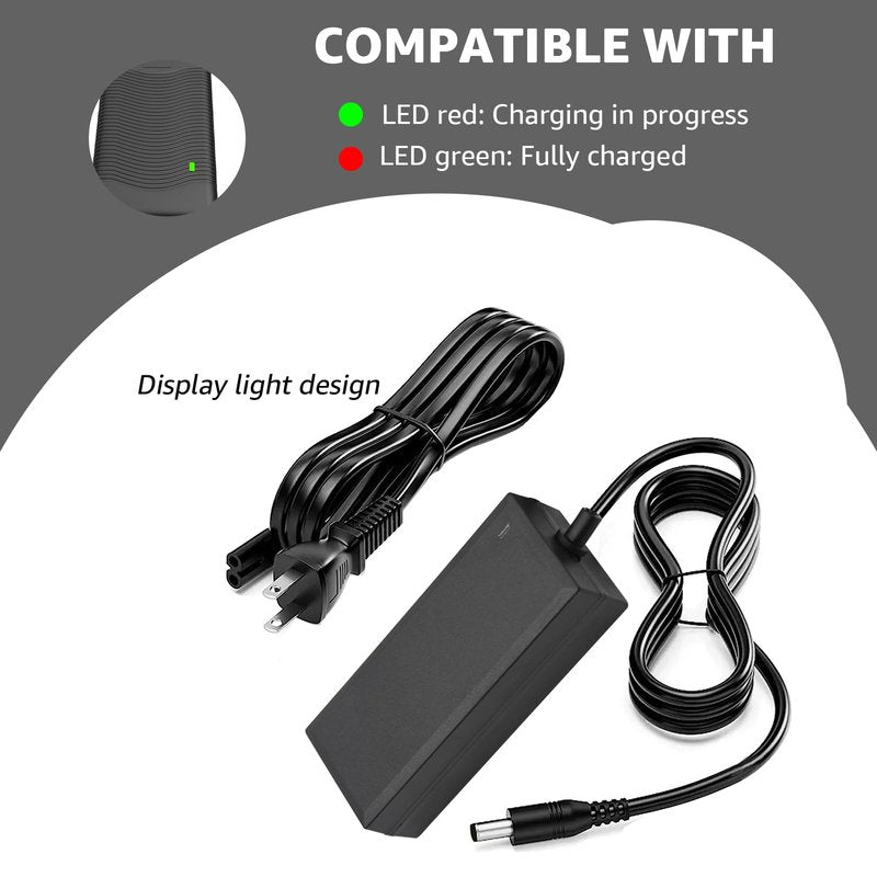 Norward 42V 2A for Hiboy S2 Pro Charger Compatible with Hiboy S2 Pro, S2 Lite, S2, KS4, KS4 Pro, NEX, NEX3, NEX5 Replacement Charger Power Supply