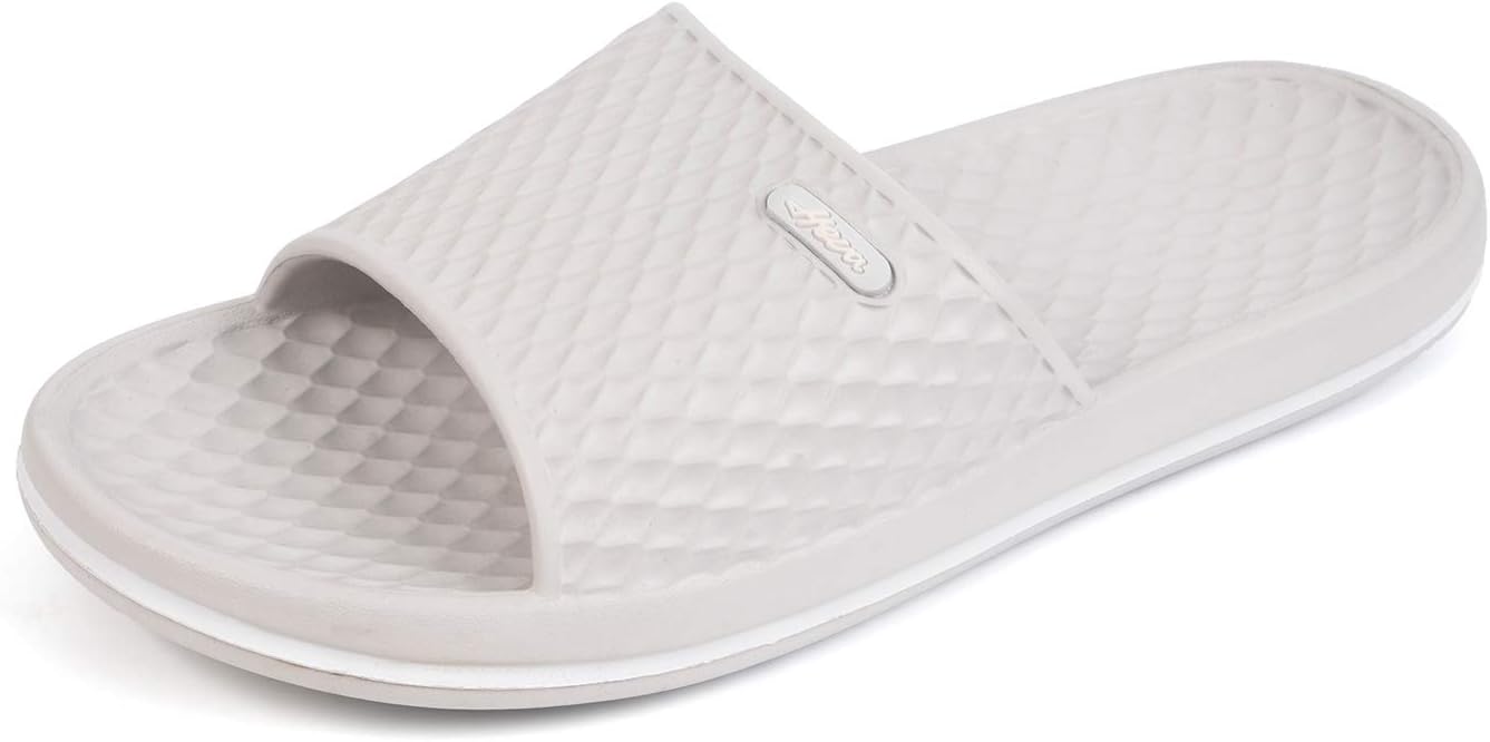 FunkyMonkey Women's Non-Slip Shower Slippers - Indoor & Beach Sandals | Comfortable & Stylish