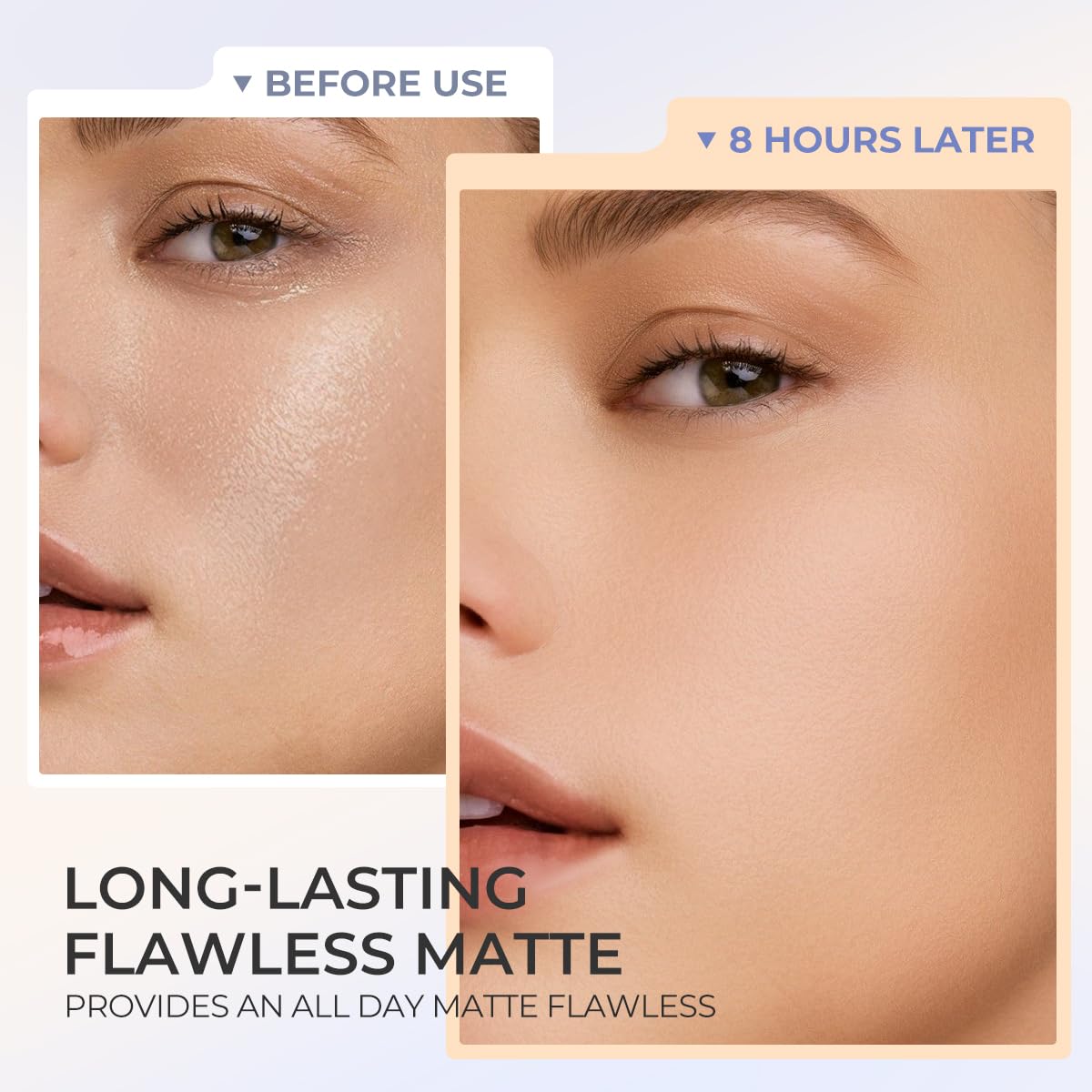 SACE LADY Face Powder Waterproof Sets Makeup, Controls Shine, Smooth Fine Lines for Flawless Lightweight Finish, Long Lasting Matte Compact Setting Powder Cosmetics Cruelty-free, 0.35oz (#03)