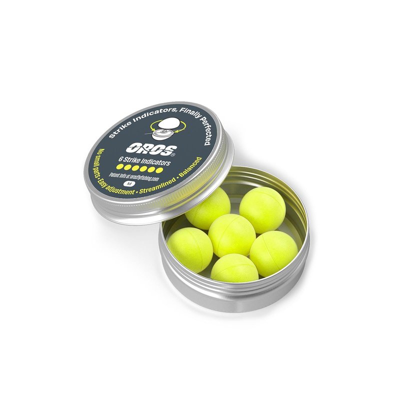 Oros Strike Indicator 6-Pack (Large, Chartreuse)