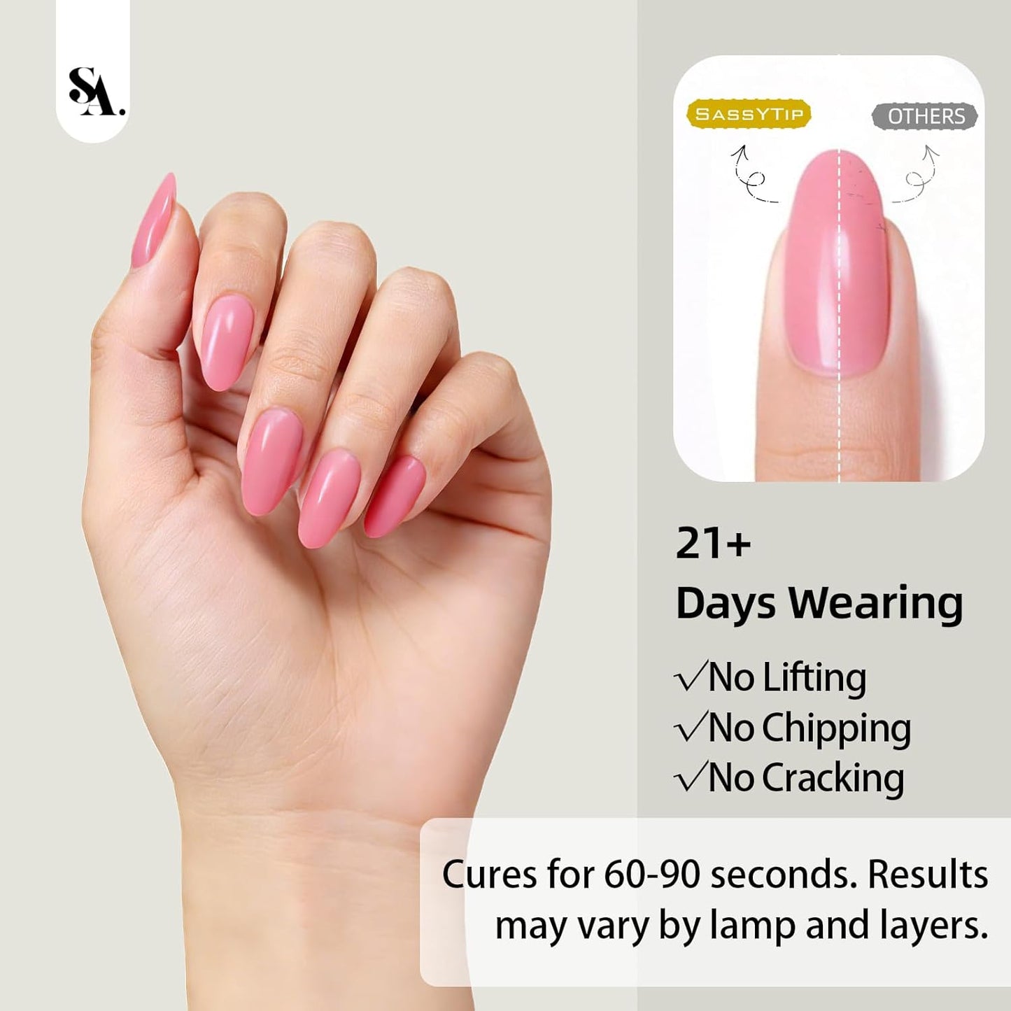 HEMA TPO Free Builder Hard Gel - Allergy-Friendly Nail Gel for DIY & Professional Use | 30g, 7 Shades Available (Nude)