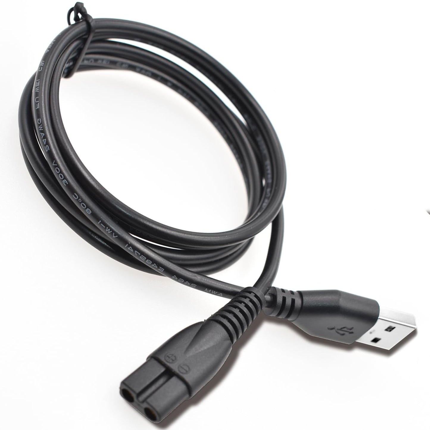 Charger for Meridian Grooming Electric Shaver Trimmer, Replacement Charger Cord Charging Cable Compatible with Meridian, 5V Power Cord Adapter