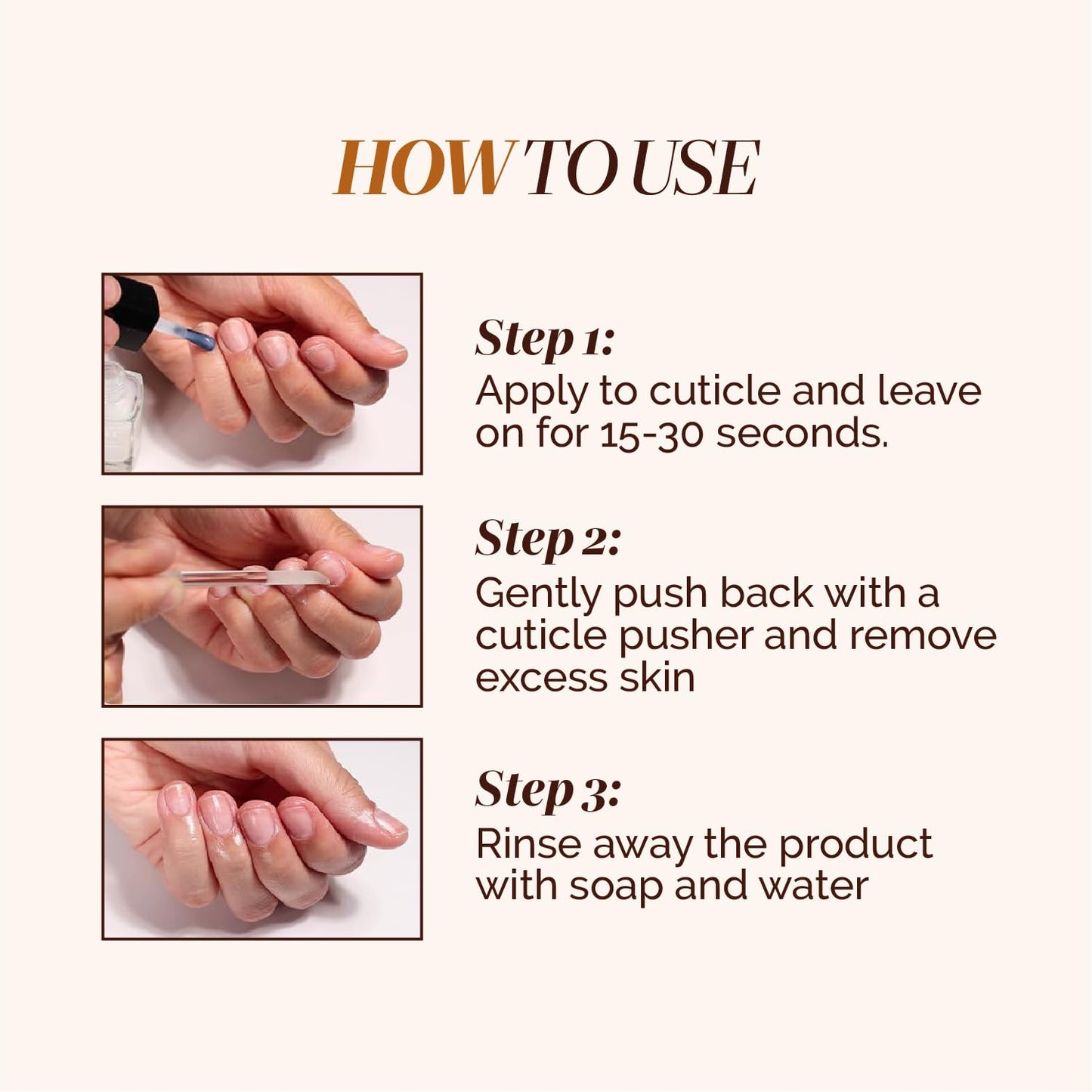 LONDONTOWN Fresh Glow Cuticle Remover - Instant Cuticle Remover Liquid - No Tool or Cutting Moisturizing Softening Nail Care for Dry, Damaged Cuticles, .40fl oz