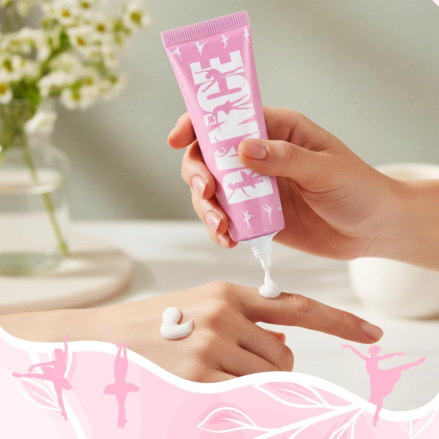Dance-Themed Hand Cream Set - 24 Pack Moisturizing Lotion for Dancers | Perfect Gifts for Competitions & Recitals