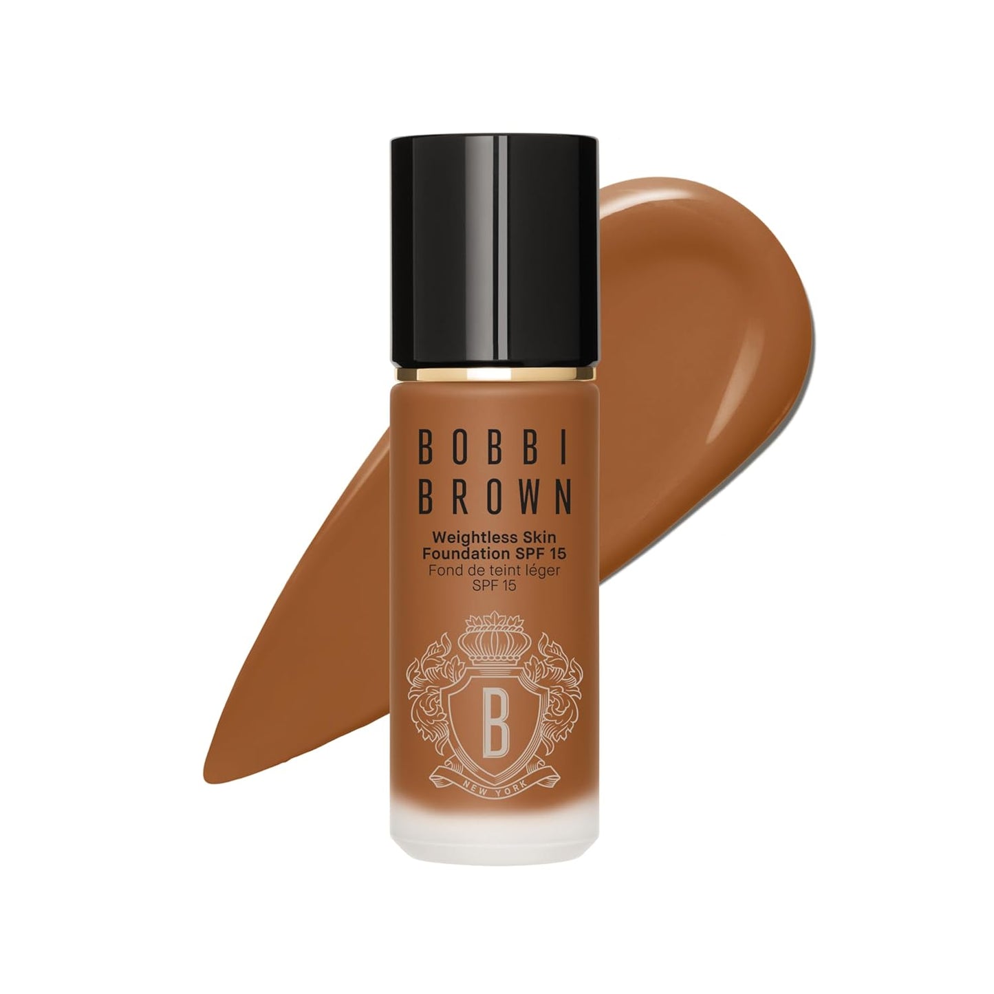 Bobbi Brown Weightless Skin Foundation SPF 15 - Oil-Control & 24-Hour Hydration | Natural Matte Finish, 1 Fl Oz
