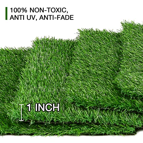 Artificial Grass Placemats - 12"x12" Turf Mats for Parties
