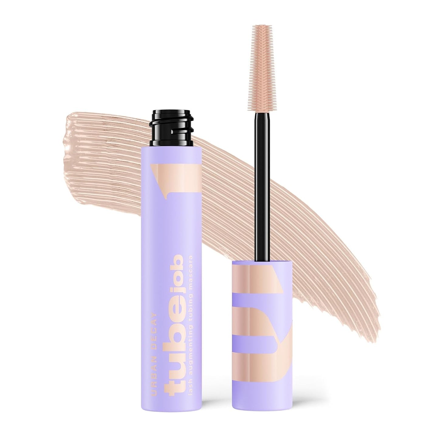 Urban Decay Tubing Mascara - 24HR Lengthening & Volumizing, Anti-Clump, Water-Resistant | Washable with Castor Oil & Peptides