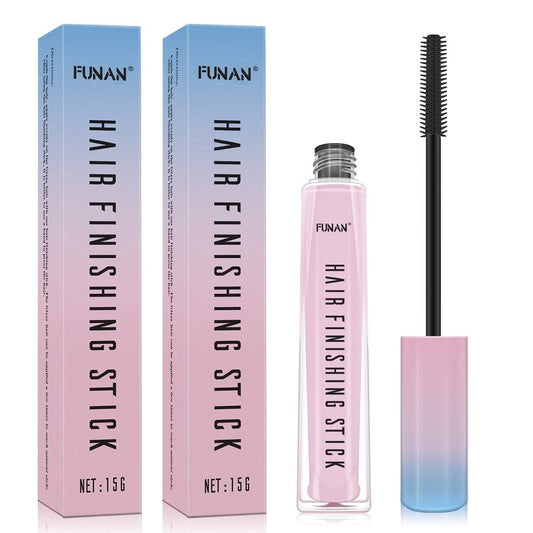 Hair Finishing Stick - Flyaway Tamer & Edge Control Wand for Women | Non-Greasy, Travel Size 2 Pack