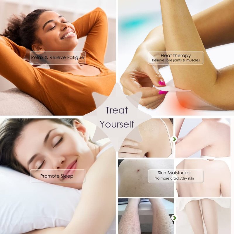 KmaxShip Paraffin Wax Machine for Hand and Feet - 5000ml Large Capacity Paraffin Treatment Wax Warmer with 3.85 lbs Refills, Moisturizing 213pcs Kit Paraffin Hand Wax Machine