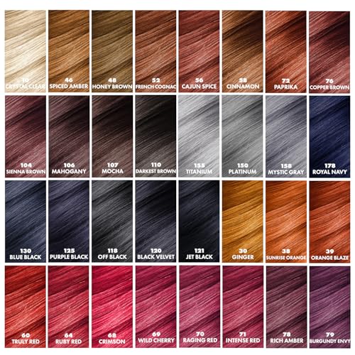 Adore Semi-Permanent Hair Color, 121 Jet Black, 4 Fl Oz (Pack of 2)