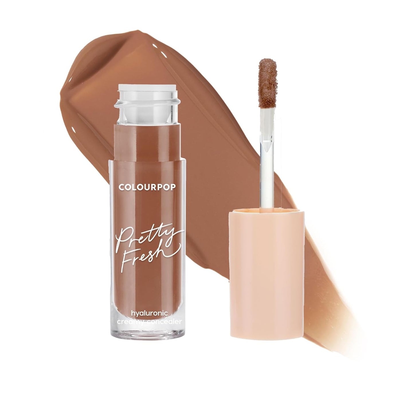 ColourPop Pretty Fresh Creamy Concealer - Full Coverage Hydrating Concealer with Hyaluronic Acid | Light 45W (0.3 oz)