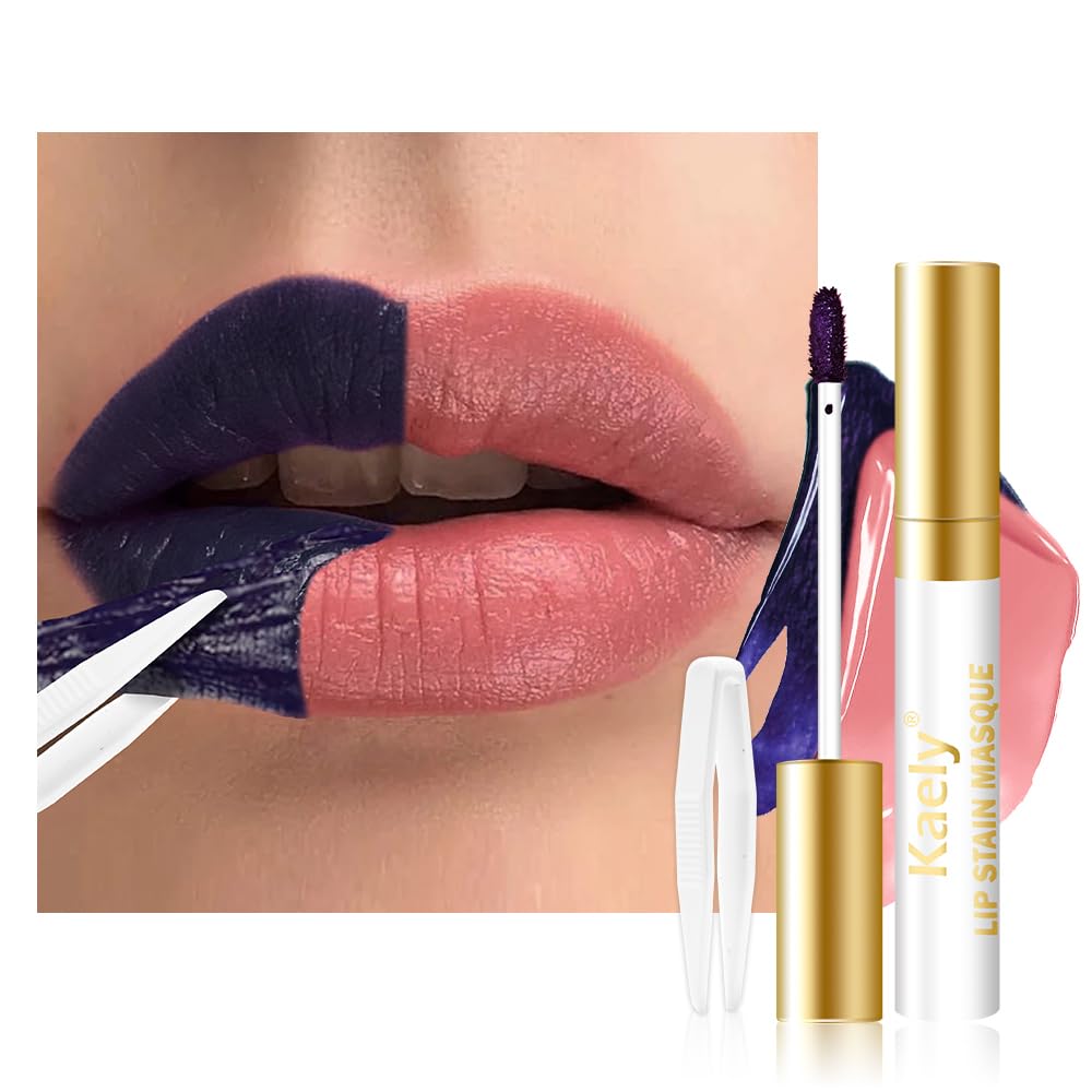 Toffee Rose Lip Stain Peel Off Masque - Long Lasting Waterproof Lip Tint | Matte Finish, Vegan, 02